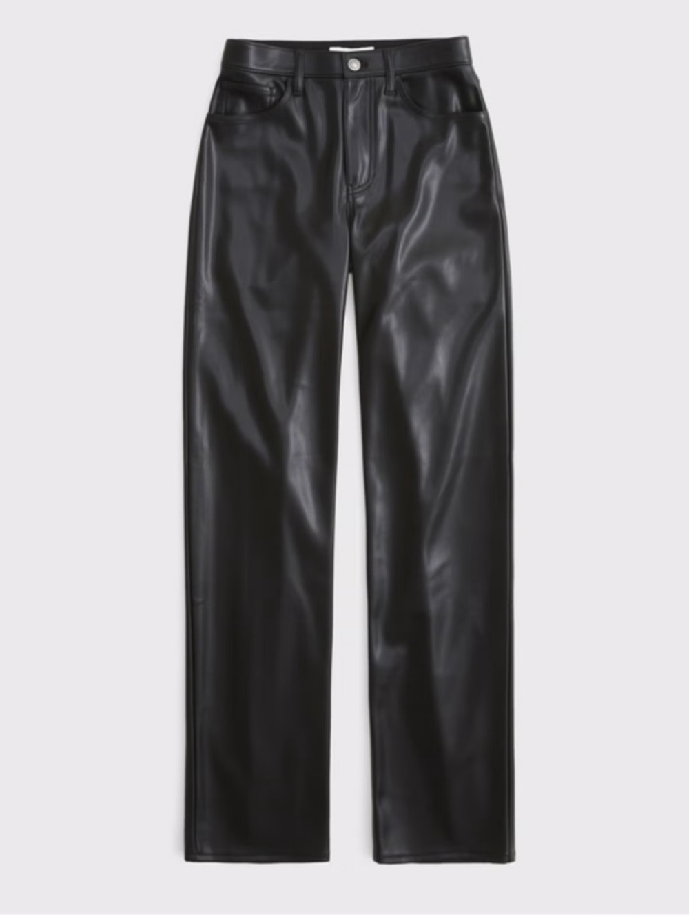 Abercrombie & Fitch Black Leather Pants